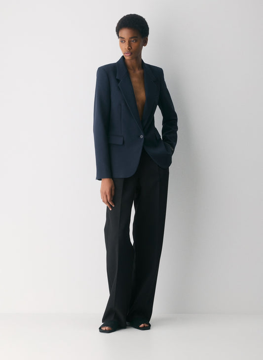 Aritzia Dark Navy Producer Blazer - Eversential, SIZE 2