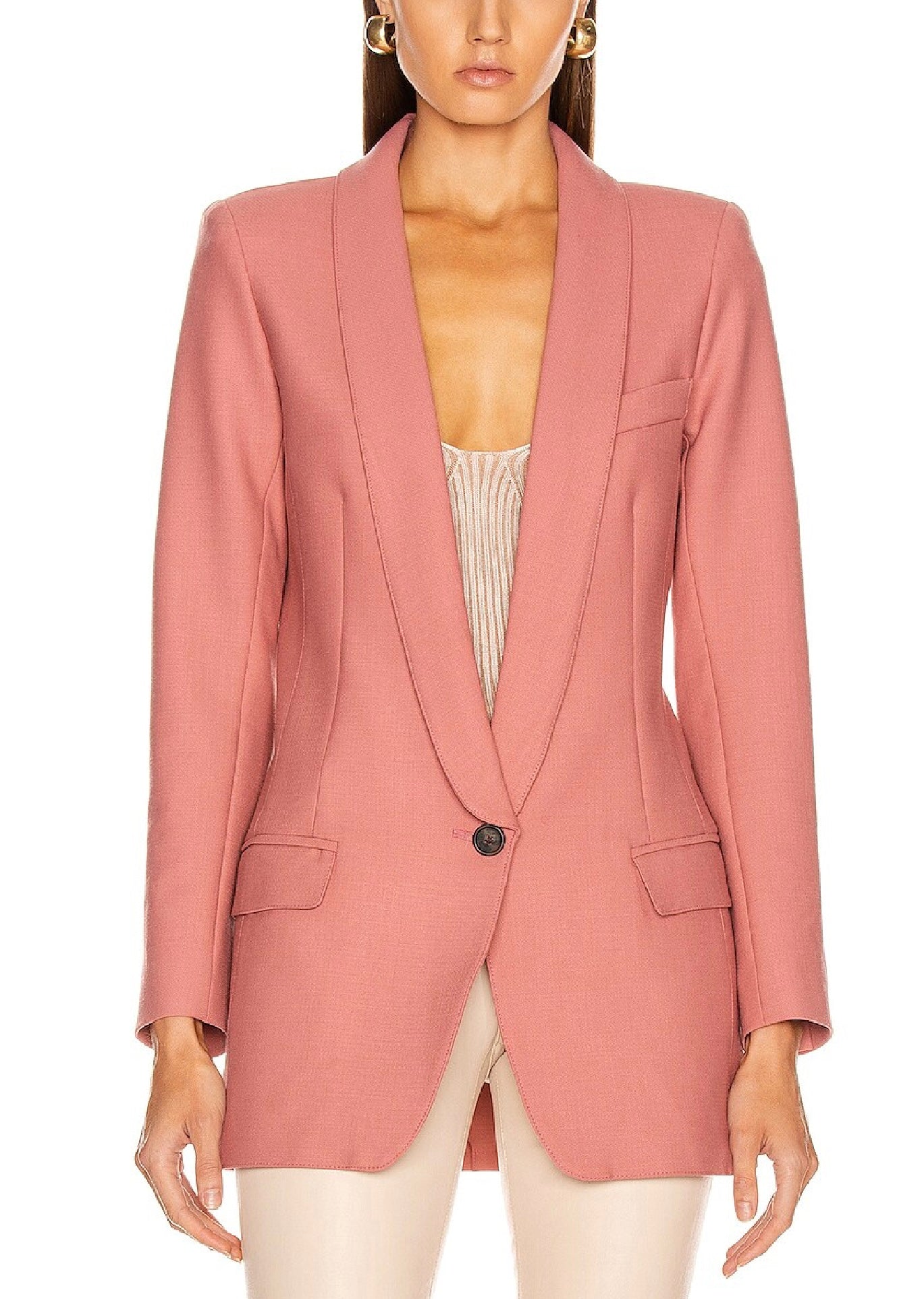 SMYTHE Long Shawl Blazer, SIZE 8