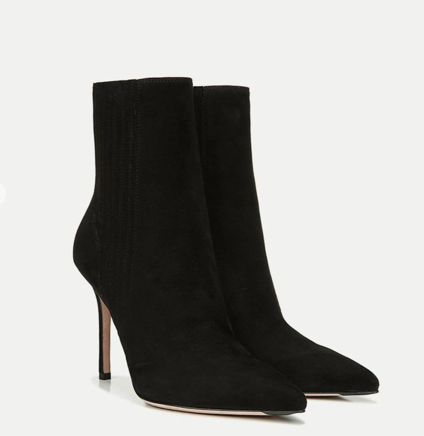 Veronica Beard black suede boots Size 6.5 ￼