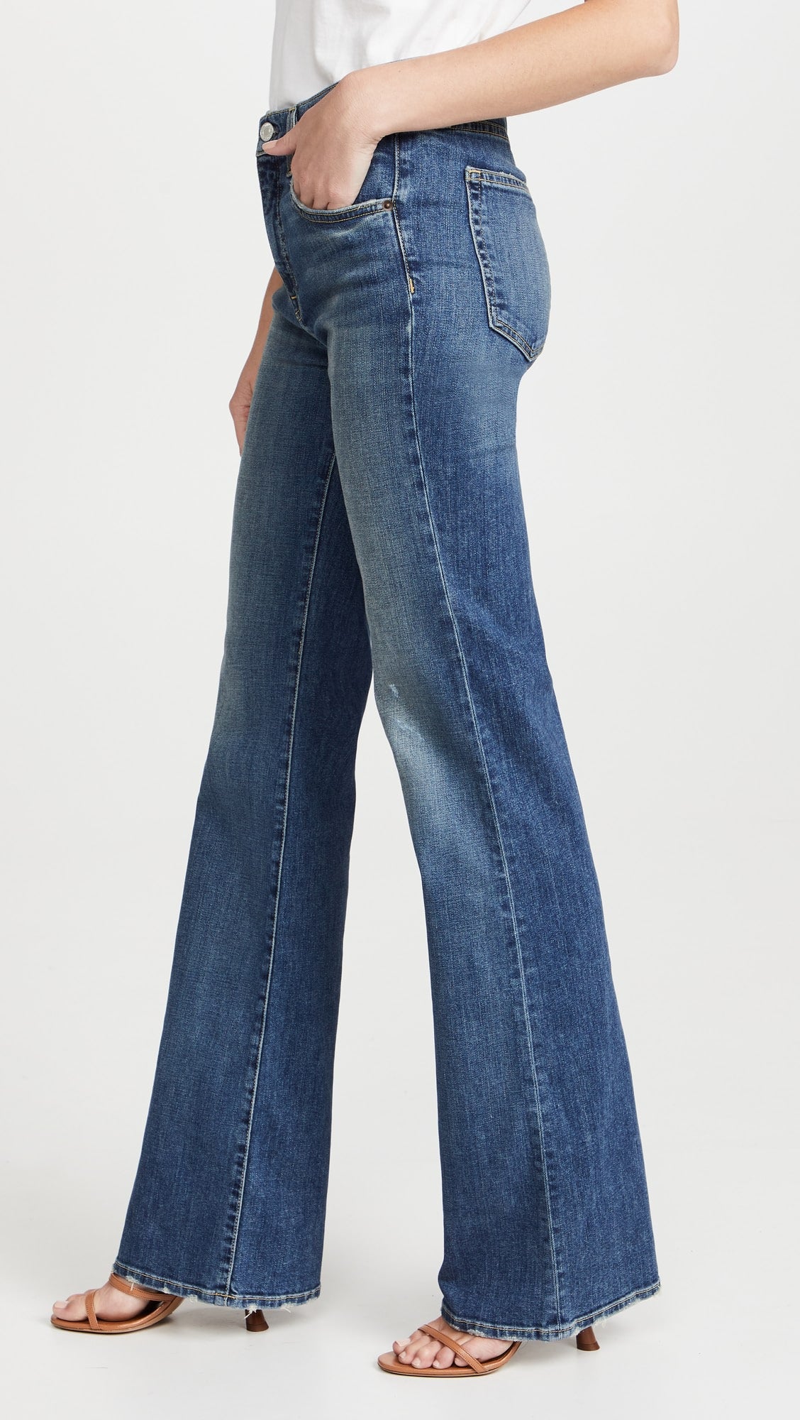 NILI LOTAN Celia Classic Wash Jeans, SIZE 28