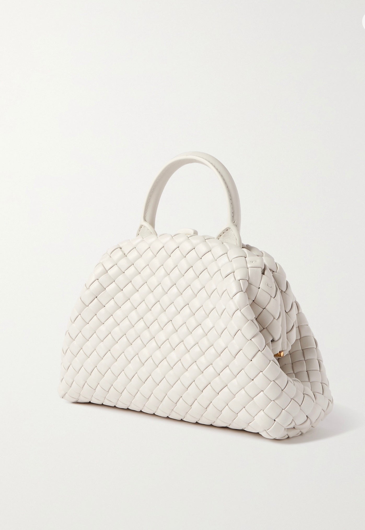 BOTTEGA VENETA Handle Small intrecciato leather tote