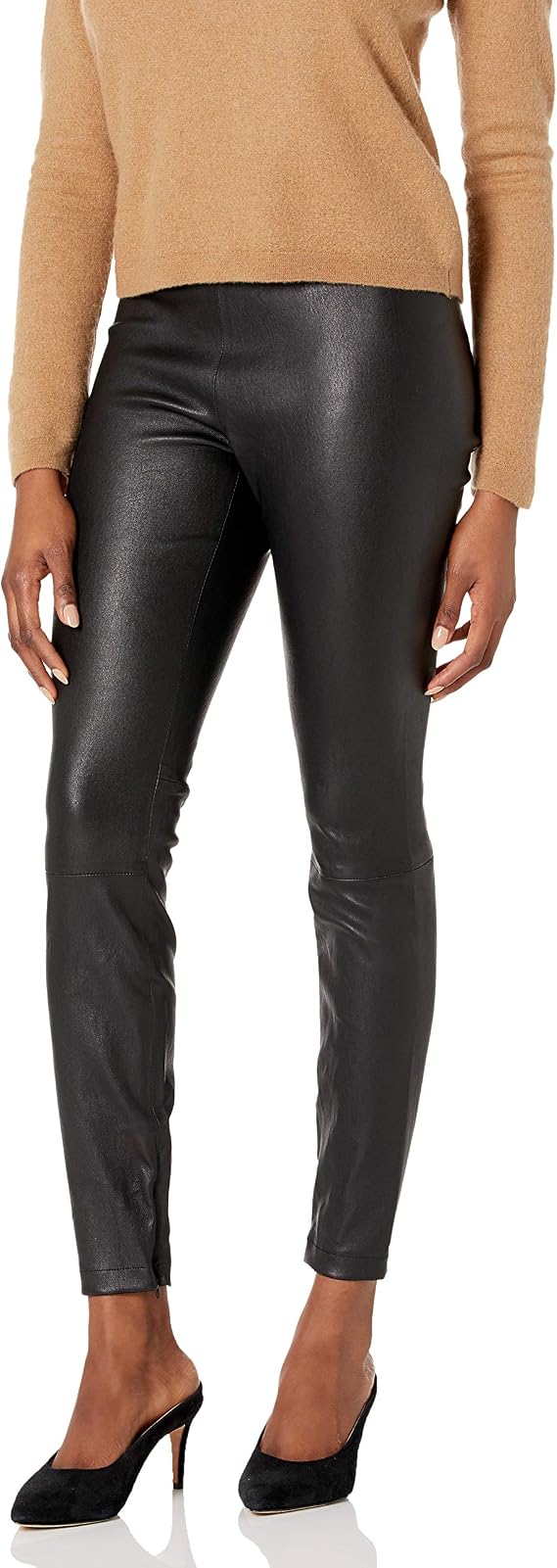 Vince slim lambskin leather pants, Medium