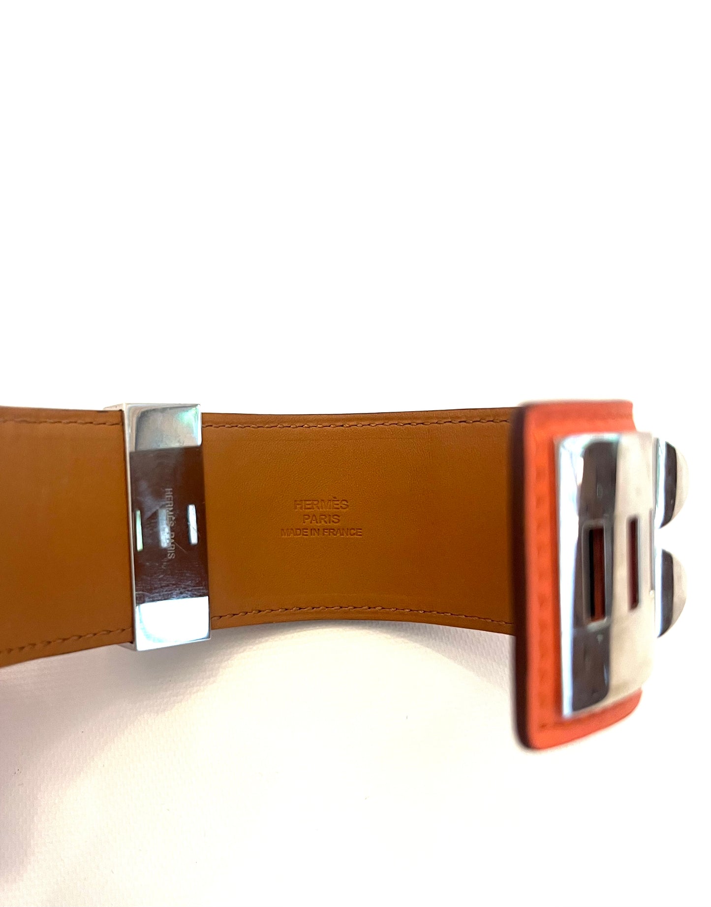 Hermès Leather Collier De Chien Wrap Bracelet
