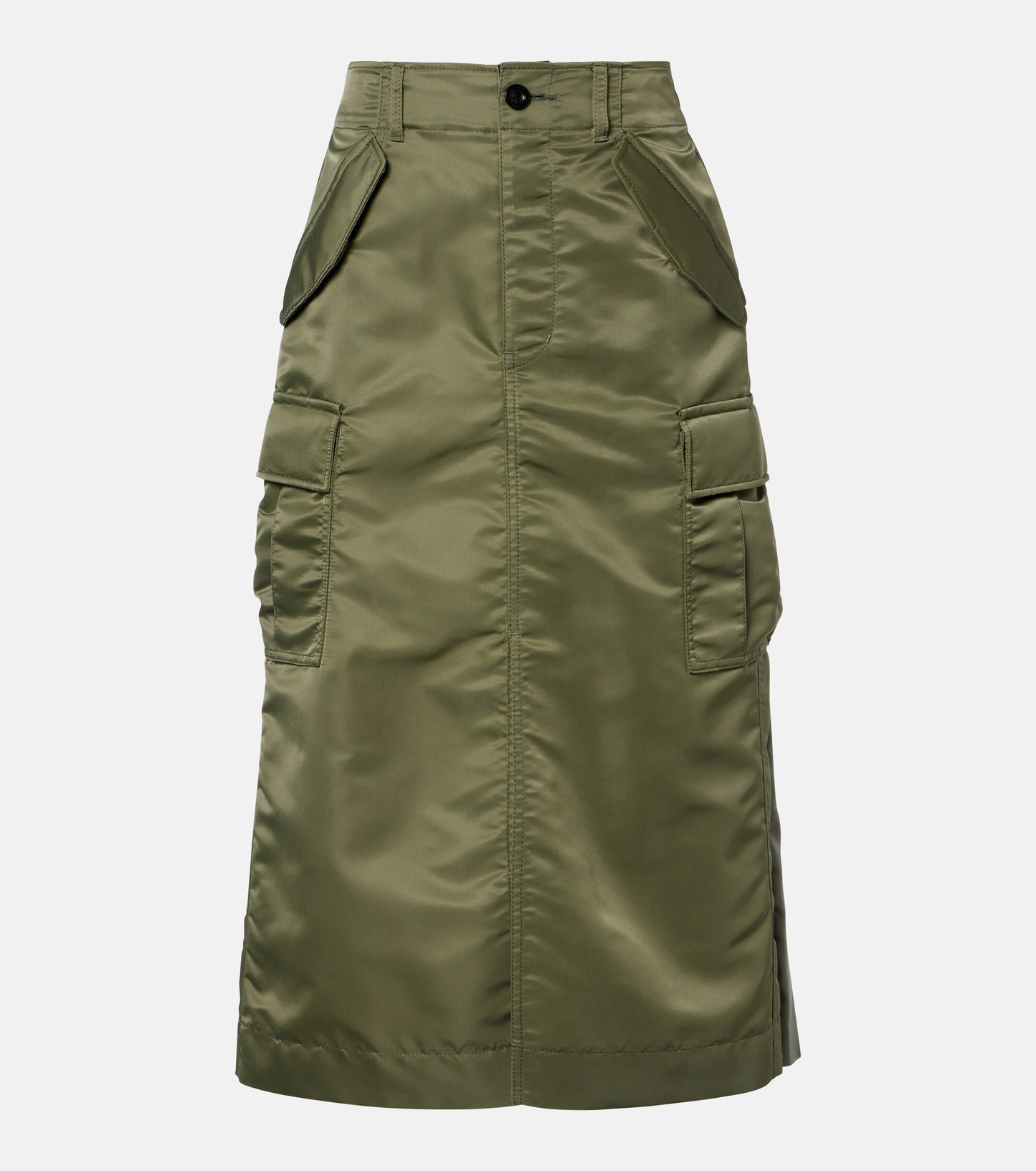 SACAI Pleated midi skirt, SIZE 1