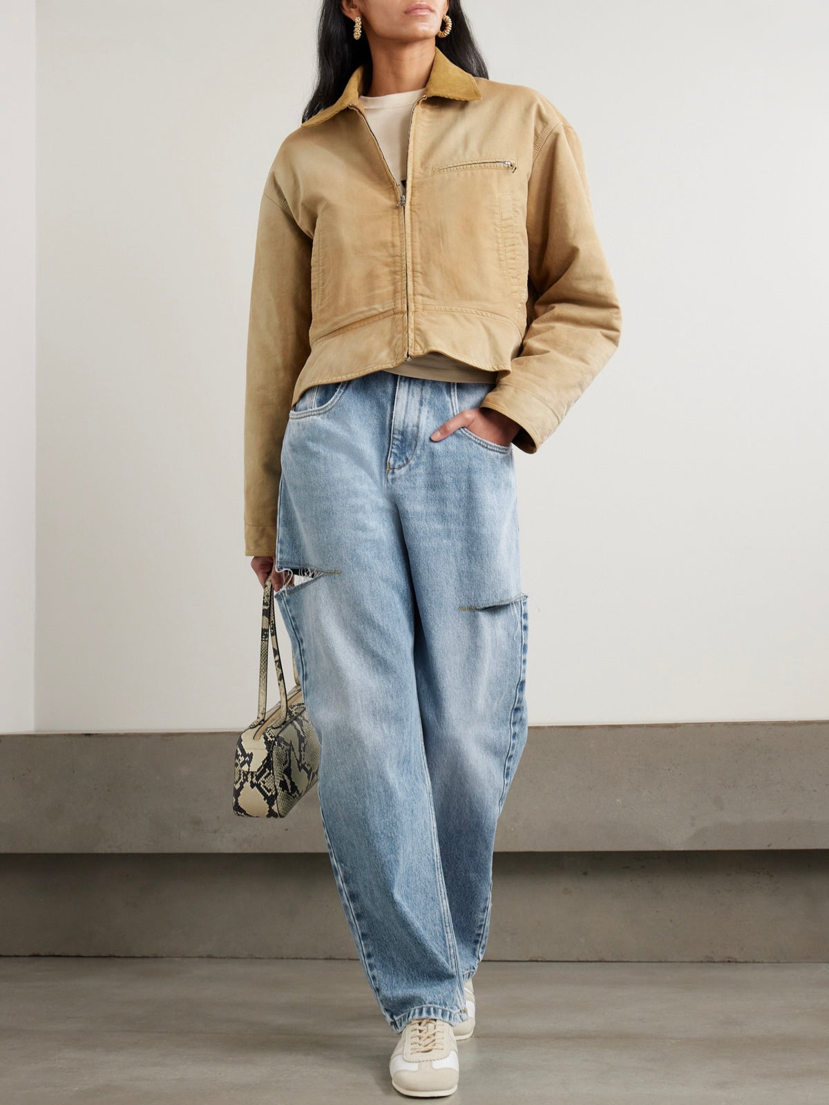 MAISON MARGIELA Blue Slash Jeans, Size 38
