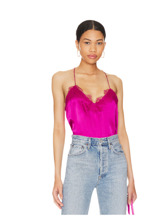 CAMI NYC The Racer Cami, Dahlia, XSMALL