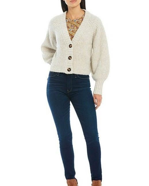 REBECCA MINKOFF Zoya Cardigan, XSMALL (oversized)