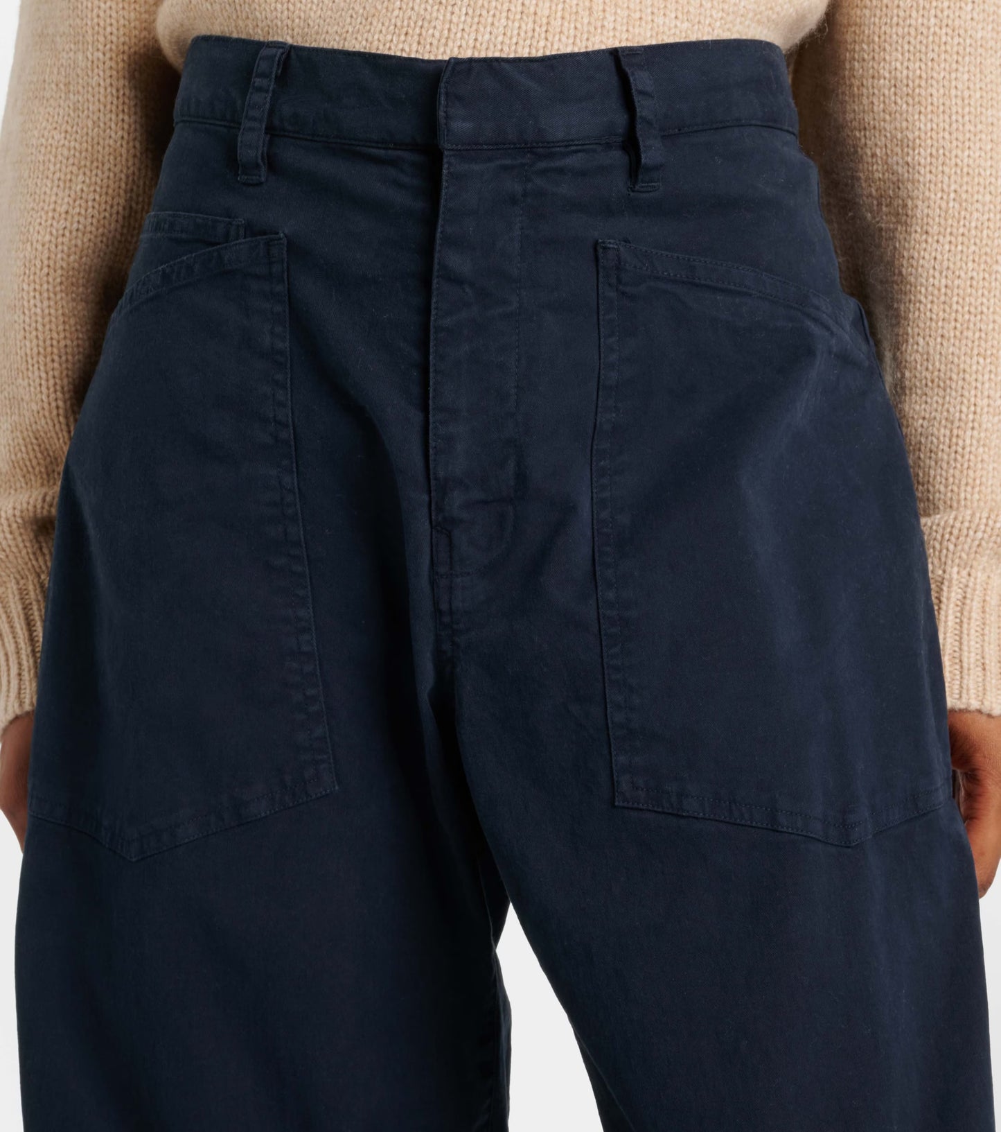 NILI LOTAN NAVY SHON PANTS, SIZE 2
