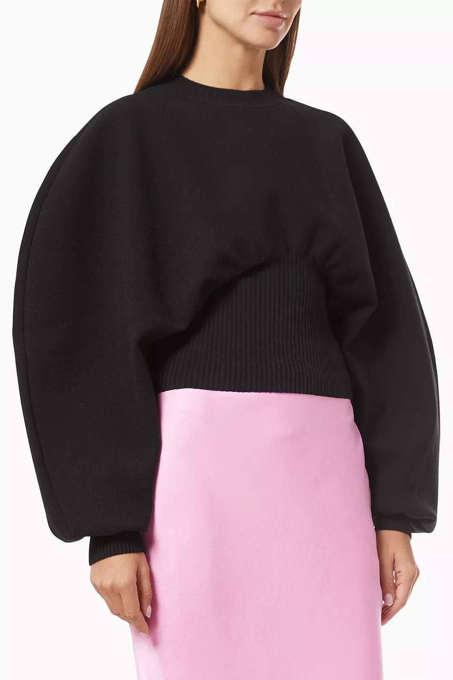 BOTTEGA VENETA Sweater in Compact Stretch Wool, Medium
