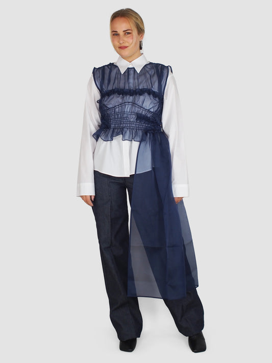 CECILIE BAHNSEN-UNMI OVERLAY Top