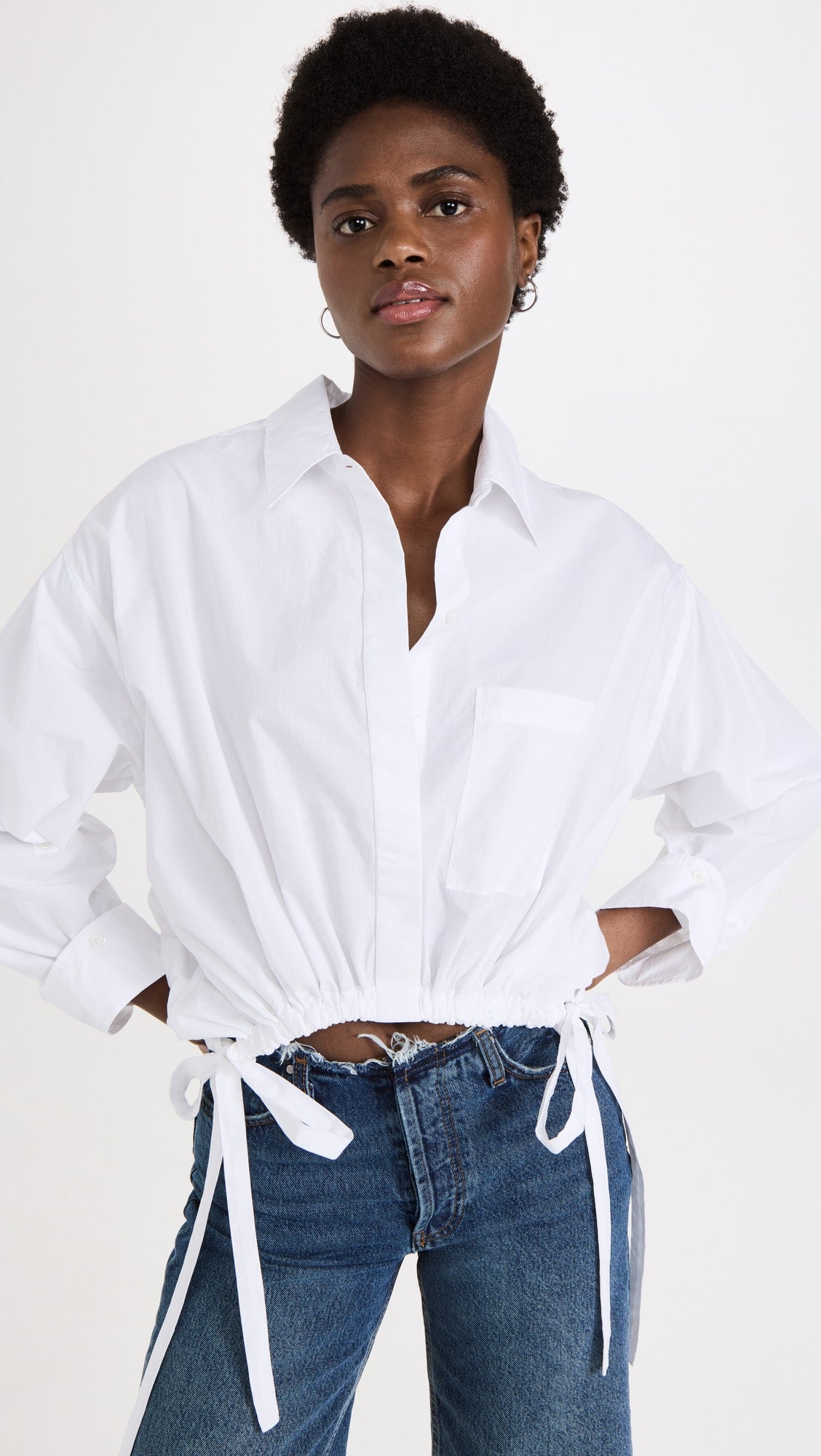 Citizens of Humanity Alexandra Button Down Top, XSMALL