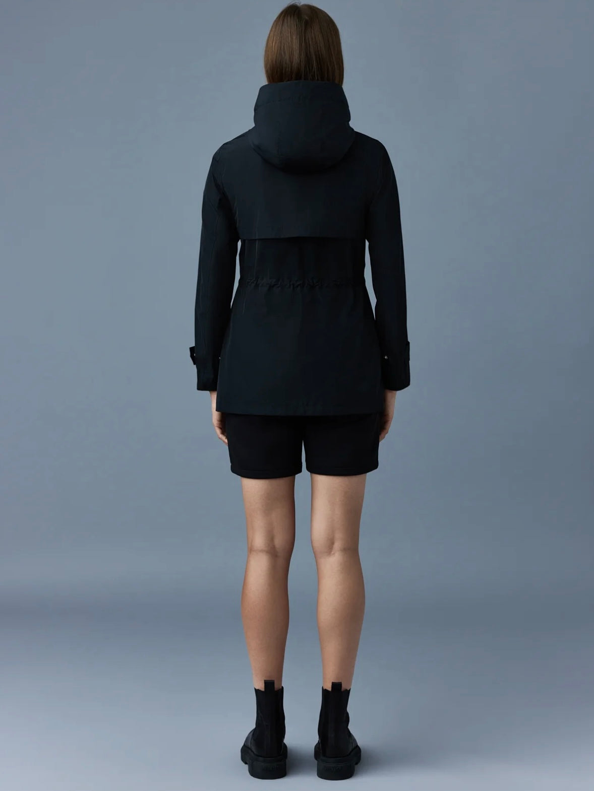 MACKAGE Black 
MELANY 2-in-1 rain parka with removable bib
Melany Jacket, SIZE LARGE