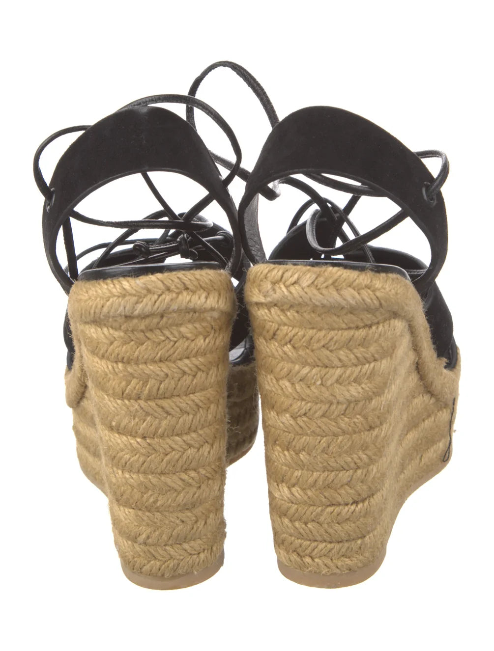 Saint Laurent Suede Braided Accents Espadrilles
Size: 6 | IT 36