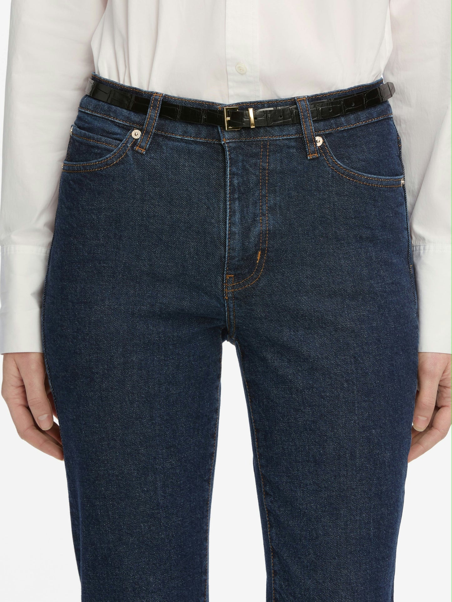 FRAME The Borrowed Straight Leg Jeans, size 25