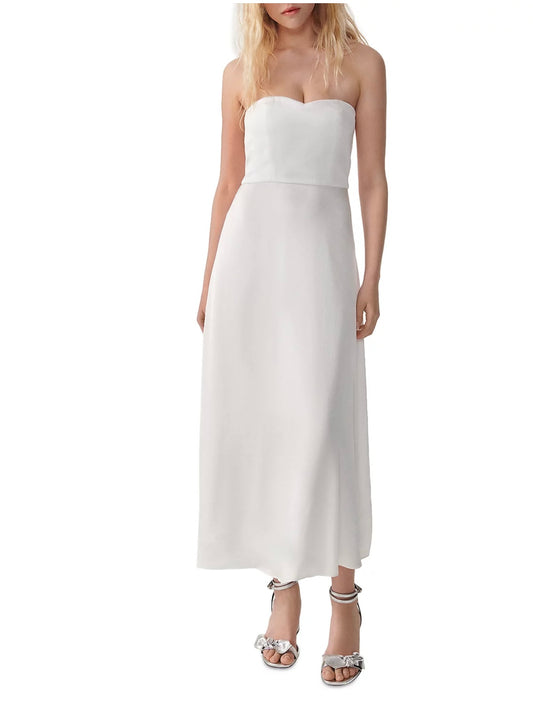 Ba&sh Strapless Midi Dress, Medium