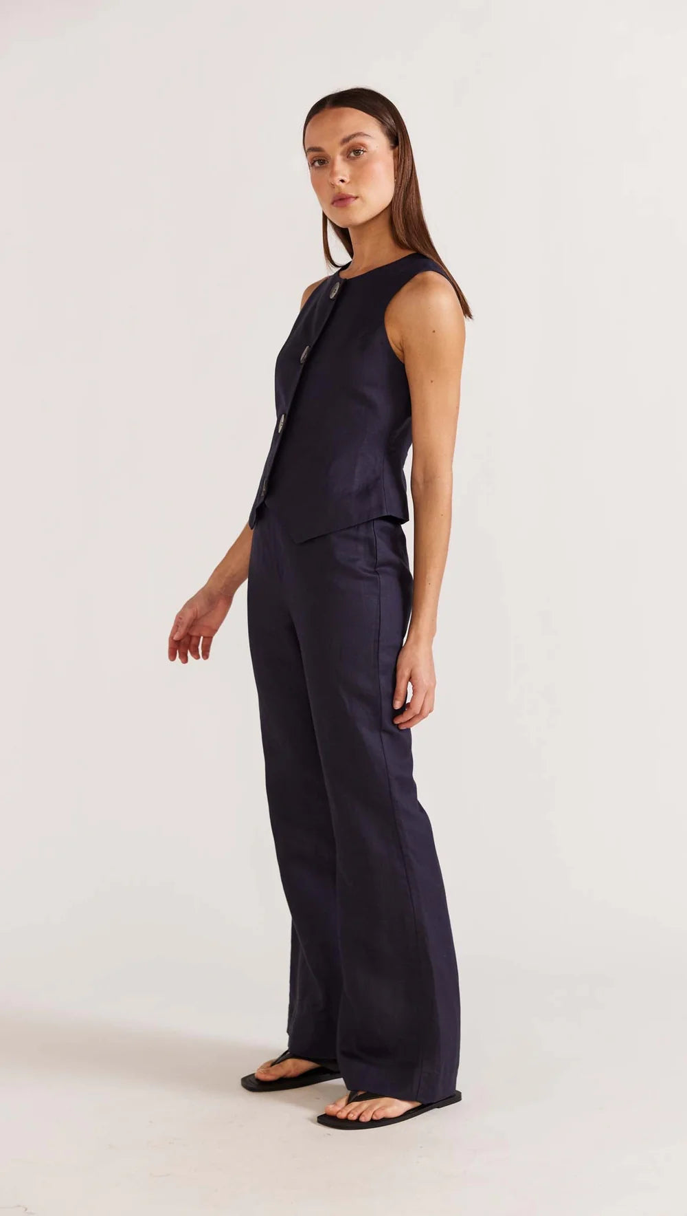 Staple the Label Vest, Medium