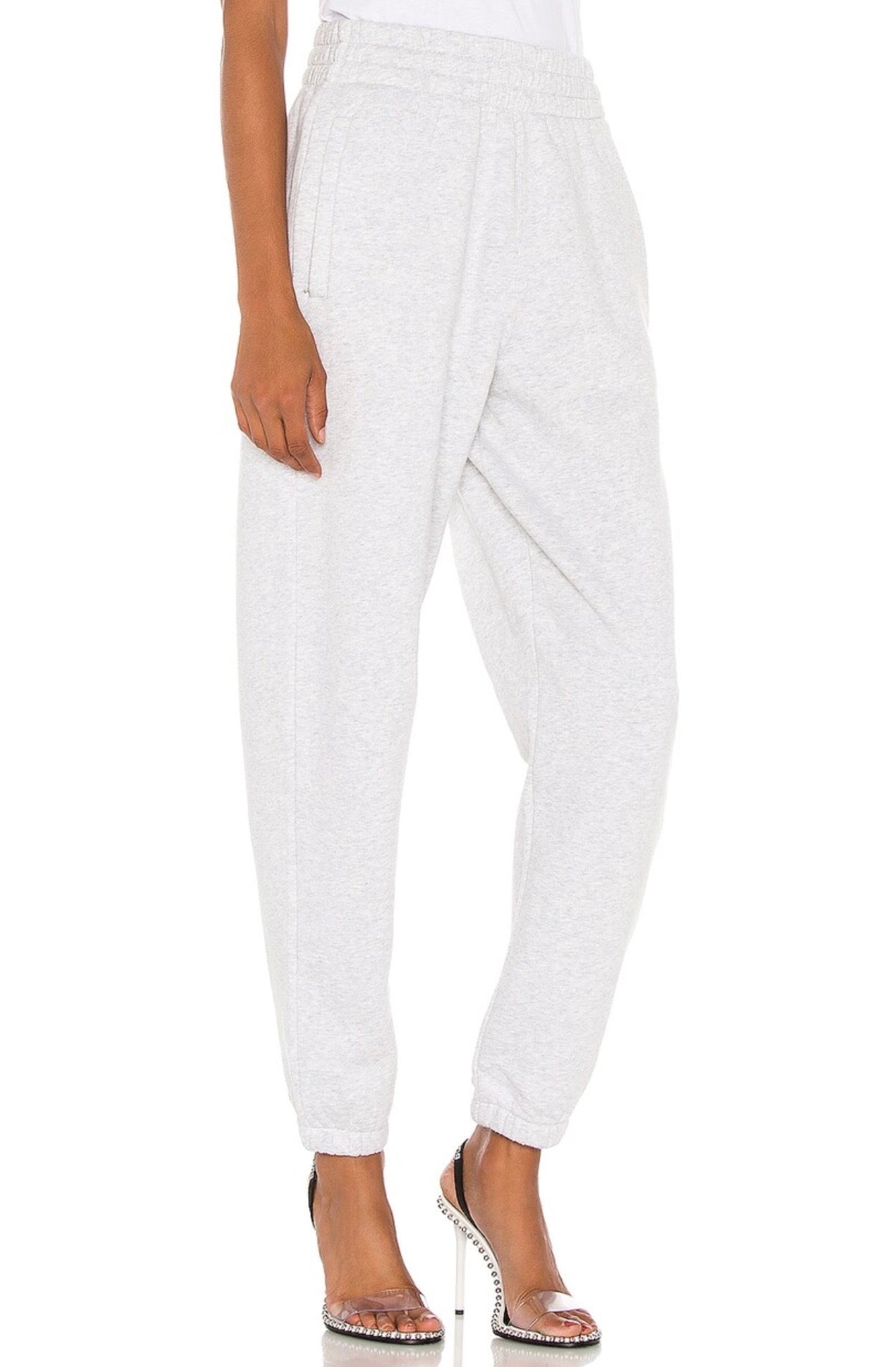 ALEXANDER WANG Foundation Terry Classic Sweatpant, XSMALL