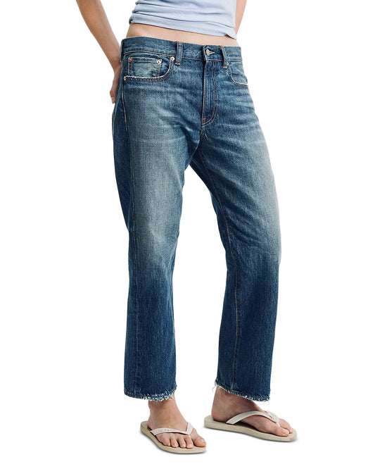 Denimist Lindsay Slim Boyfriend Jeans in Apsley Blue, SIZE 24