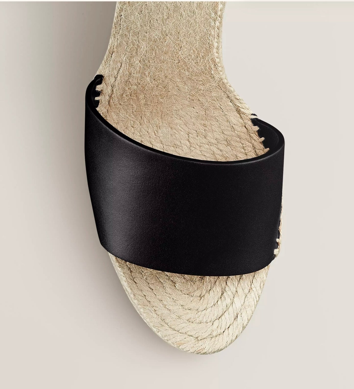 Hermes Tipoli Espadrilles, Size 39