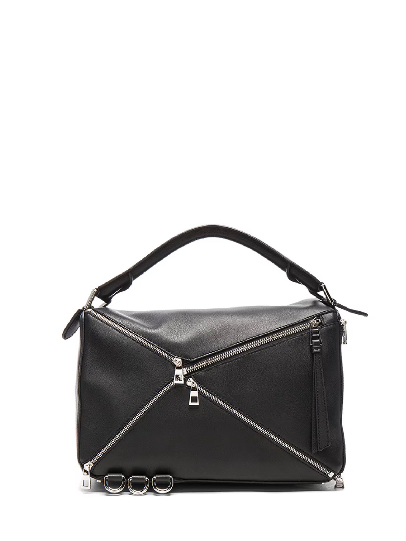 LOEWE Puzzle ZIPS Bag Black