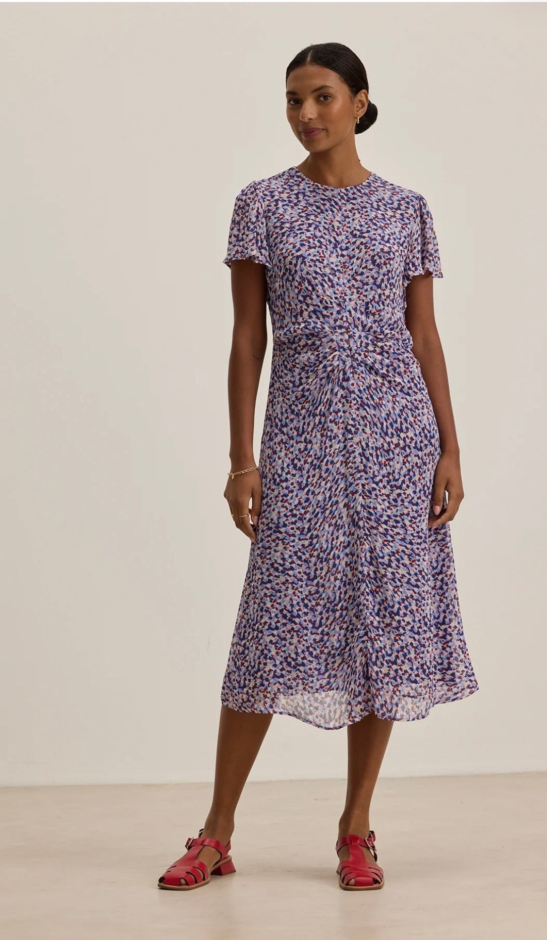 Velvet By Graham & Spencer NWT Nevine Dress - Wisteria, XSMALL
