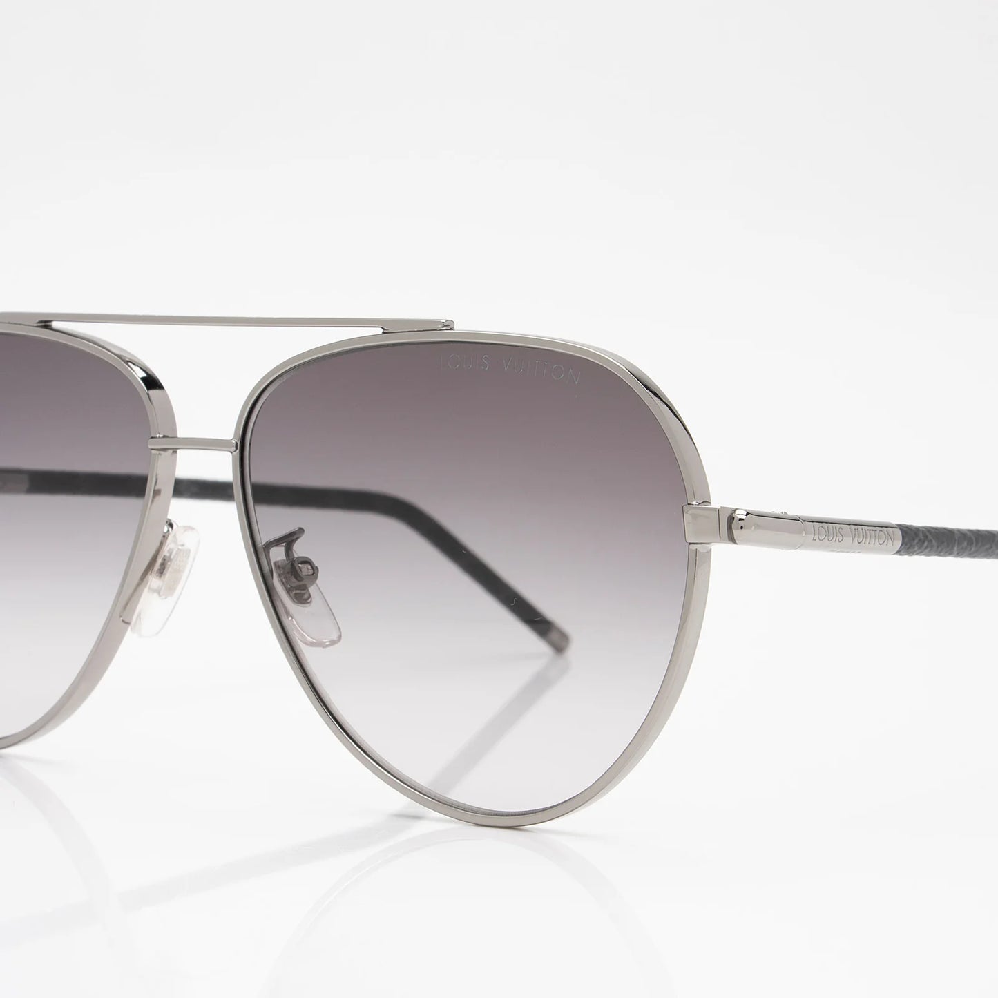 Louis Vuitton Damier Graphite Blaze Aviator Sunglasses