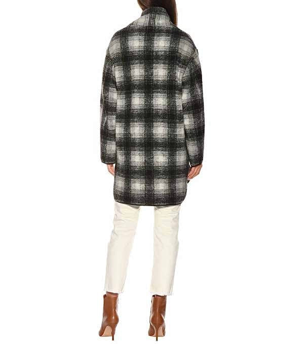 Isabel Marant Etoile Coat in Anthracite,SIZE 36