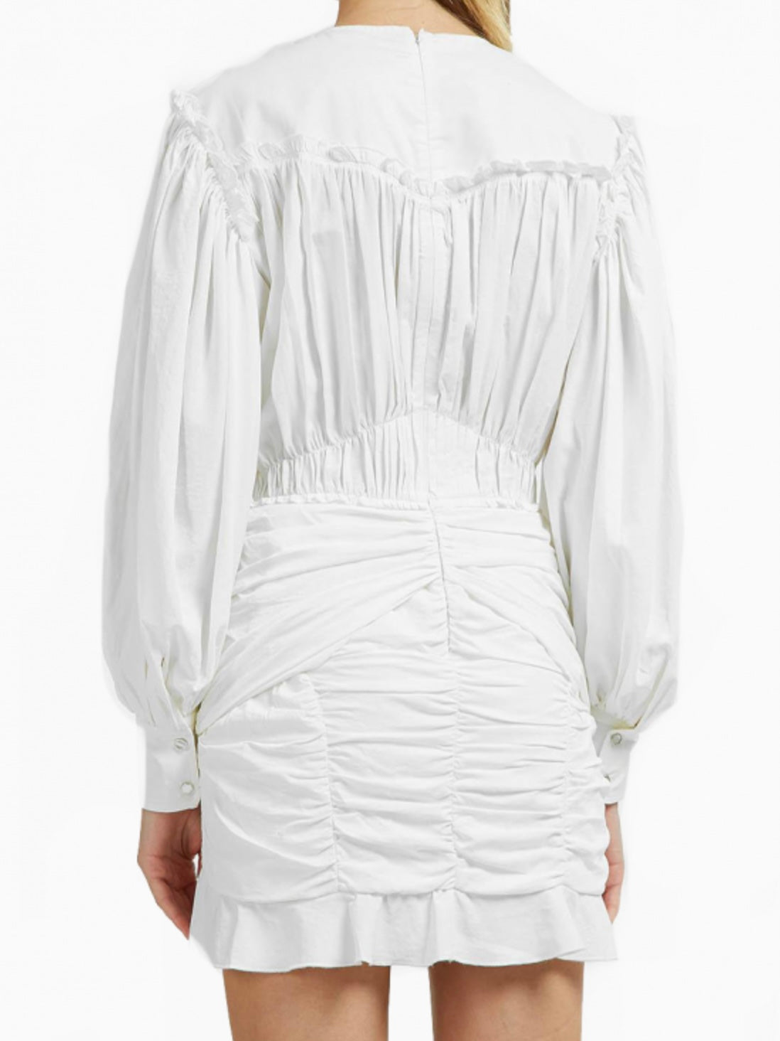 Isabel Marant White Unice Dress,SIZE 36