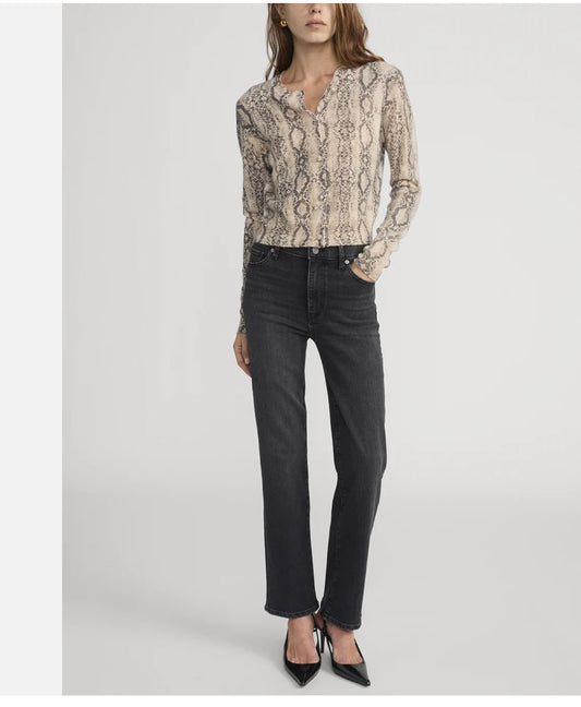 Frame Le Sleek Straight, Wash Starship Size 26