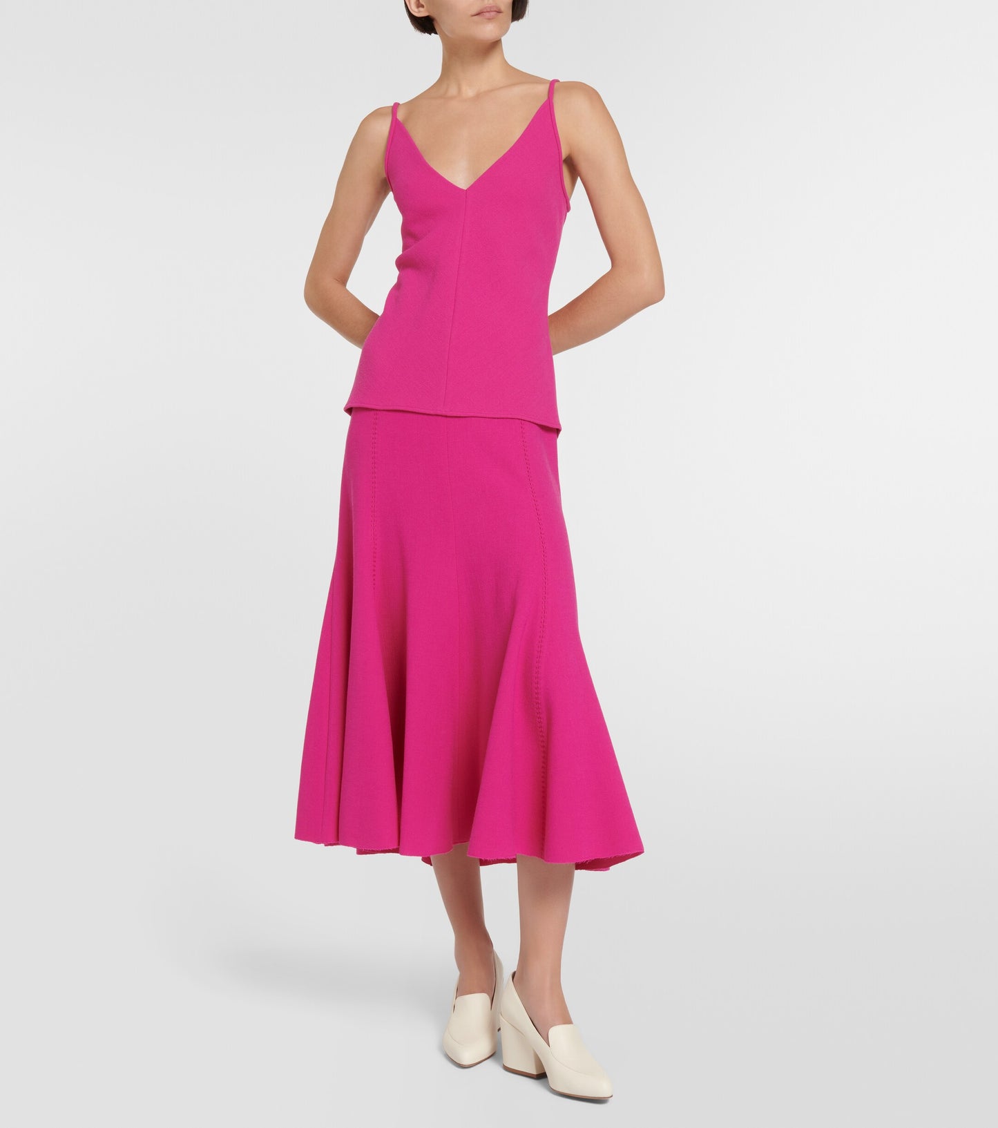 GABRIELA HEARST High-Rise Maxi Skirt, SIZE IT42