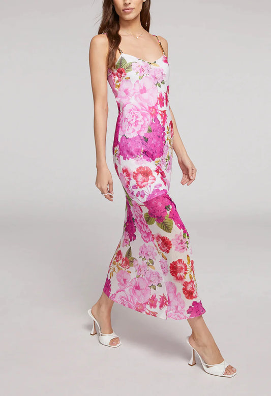 GENERATION LOVE 
Marcella Floral Maxi Dress, XSMALL