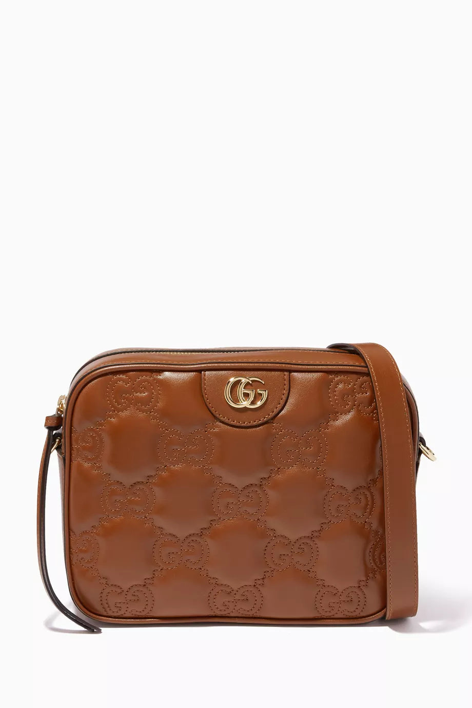 Gucci GG Matelassé Small Camera Crossbody