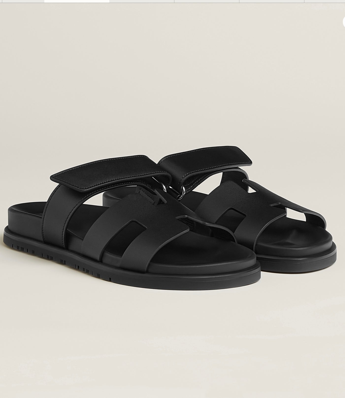 HERMES Chypre sandal, SIZE 39