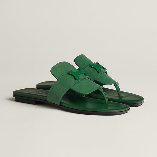 HERMES NEW Galerie Sandal, SIZE 37