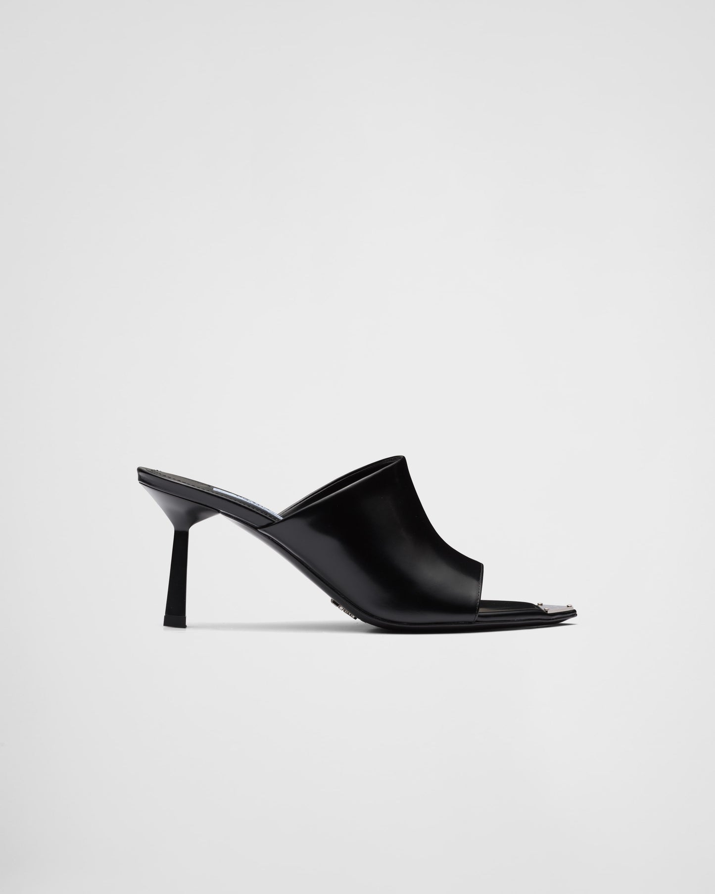 PRADA Brushed leather sandals Calzature Donna mules, size 8.5