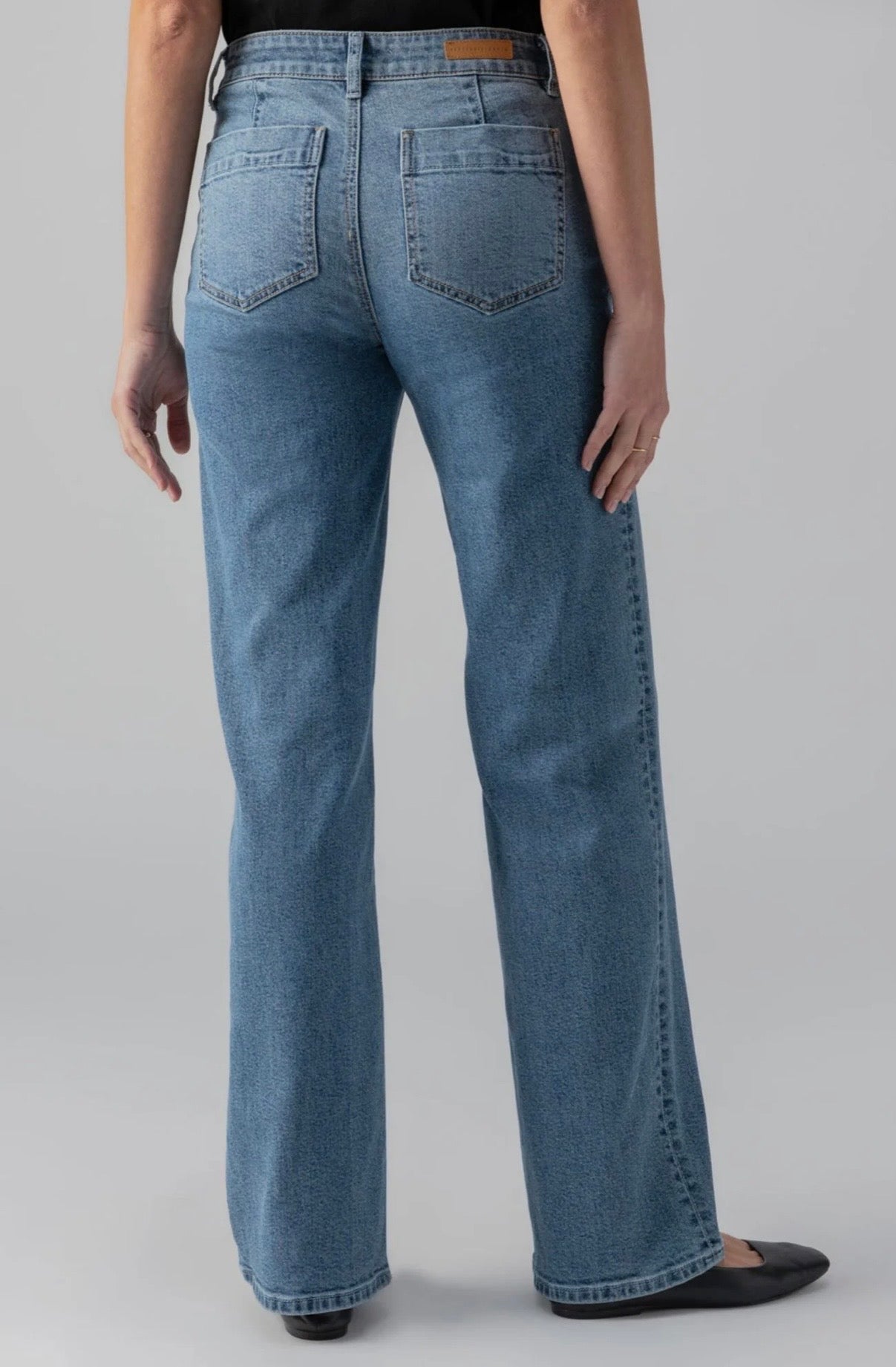 Sanctuary MARINE FULL LENGTH DENIM PANT, NWT SIZES 34