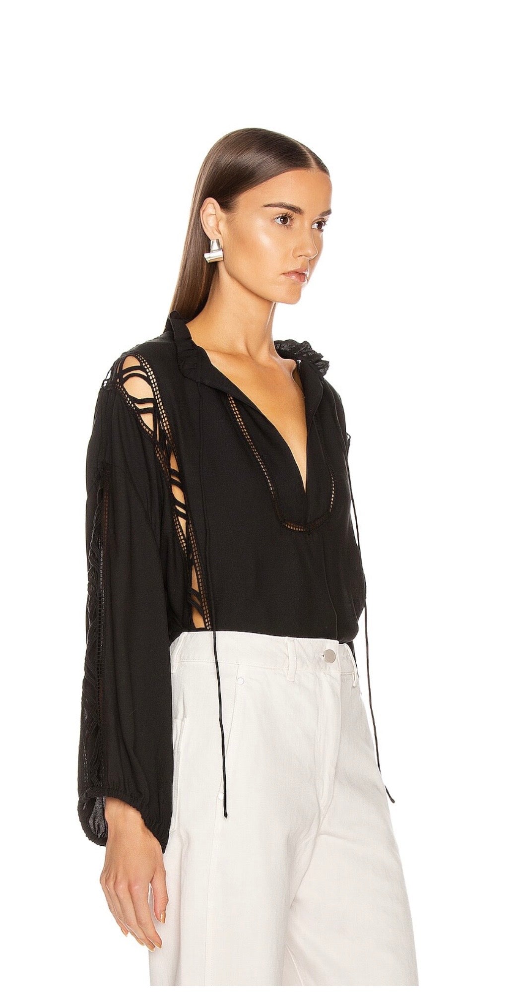 IRO  Felicia Blouse in Black, Large