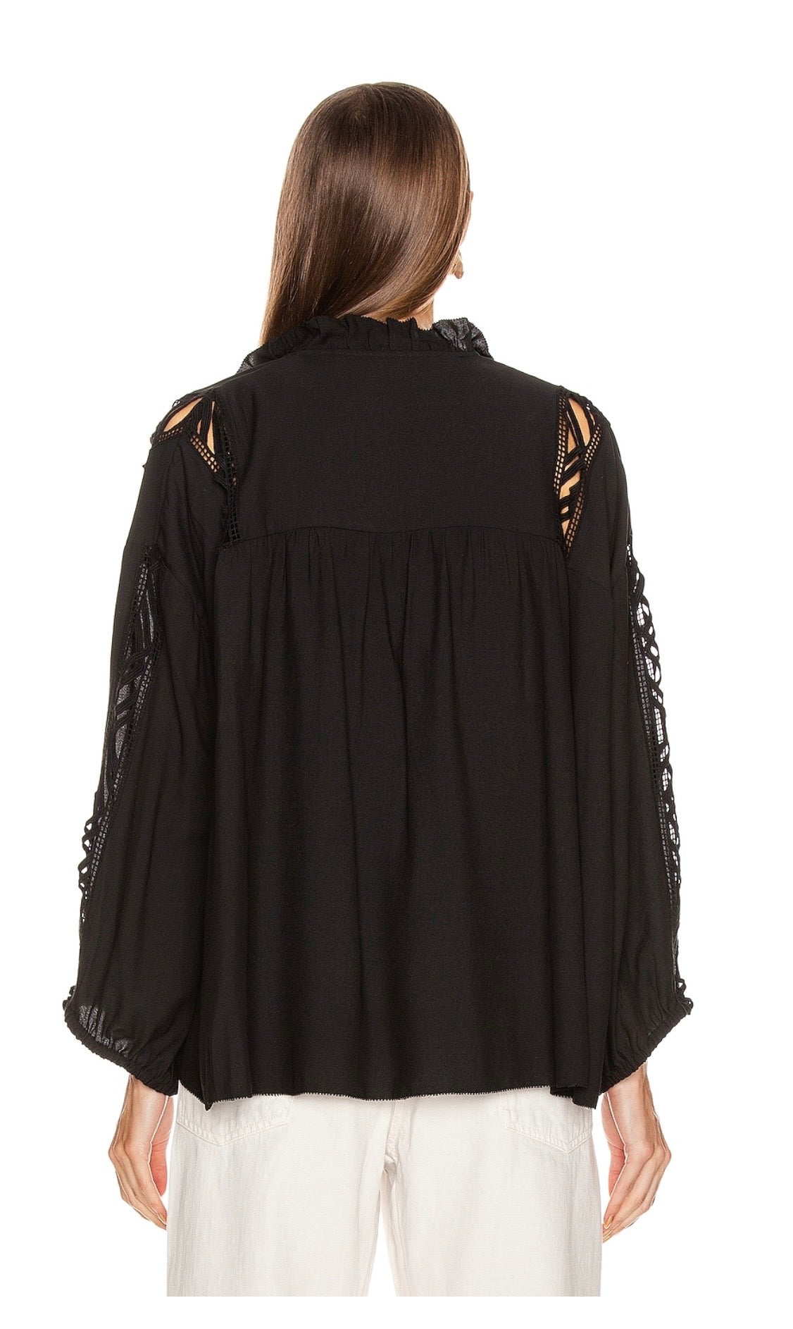 IRO  Felicia Blouse in Black, Large