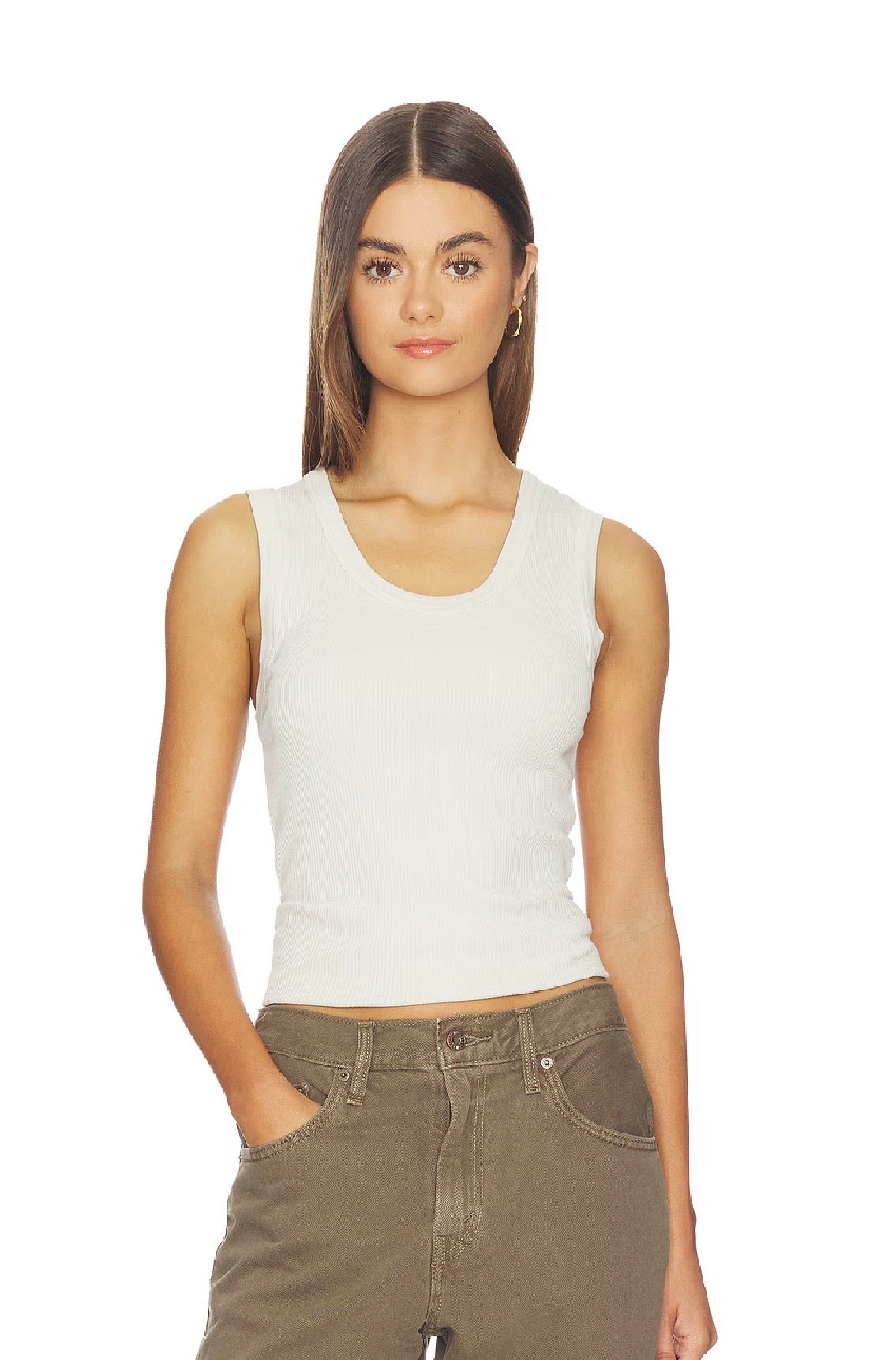 AGOLDE POPPY TANK, MEDIUM