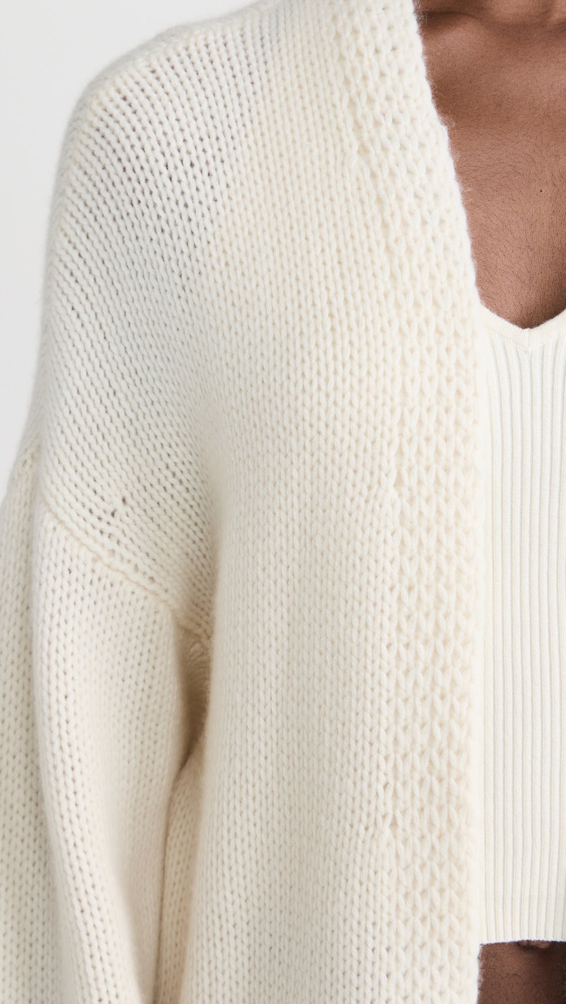 Sablyn Open Front Cashmere Cardigan, XSMALL (fits oversized)