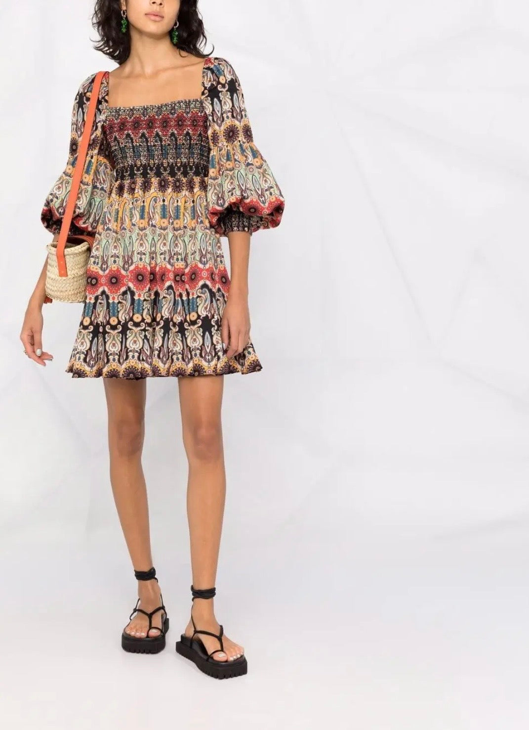 ALICE + OLIVIA NWT Julissa Mini Dress, Size 4