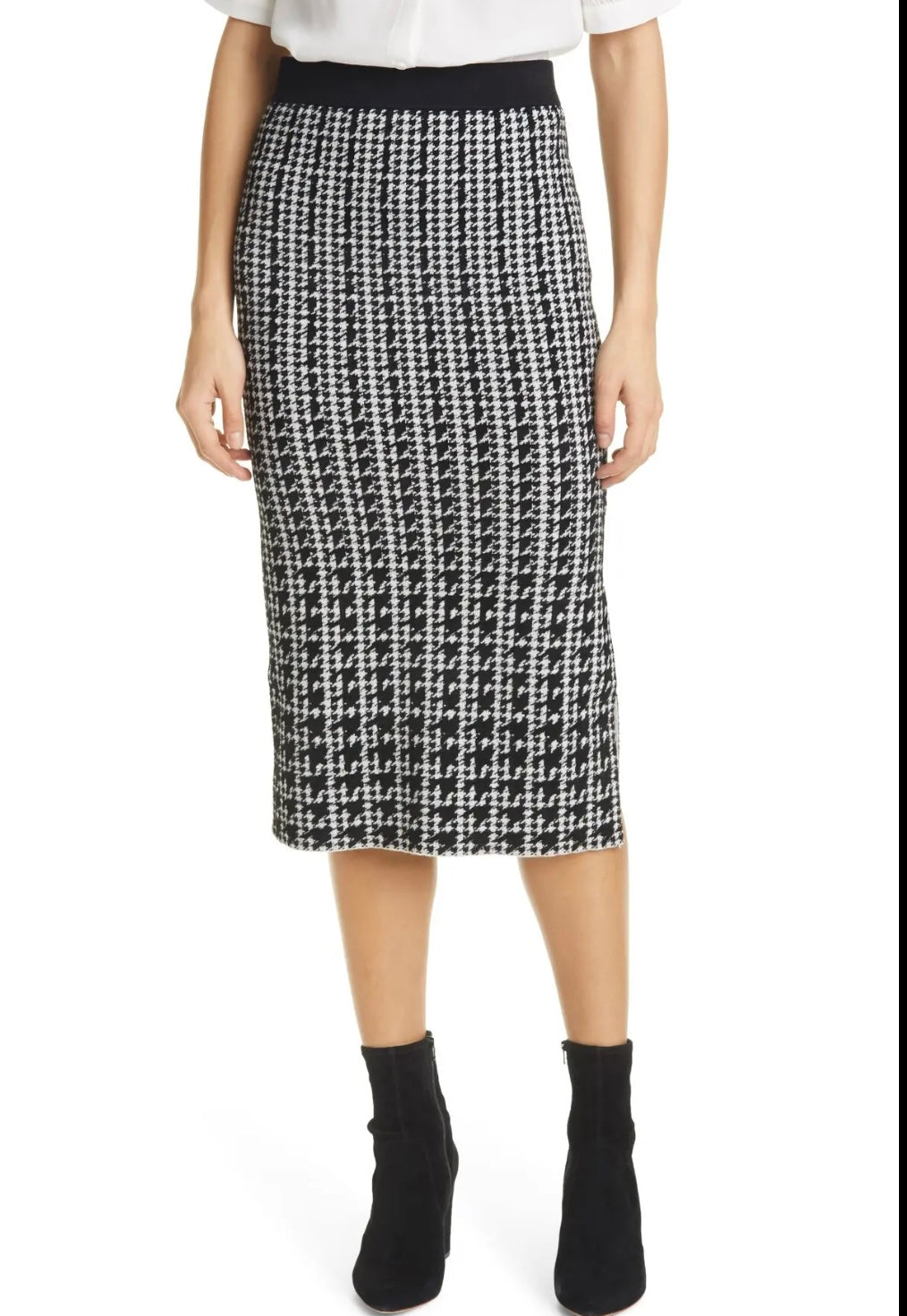 TED BAKER Atlassy Atlas Jacquard Skirt, Medium