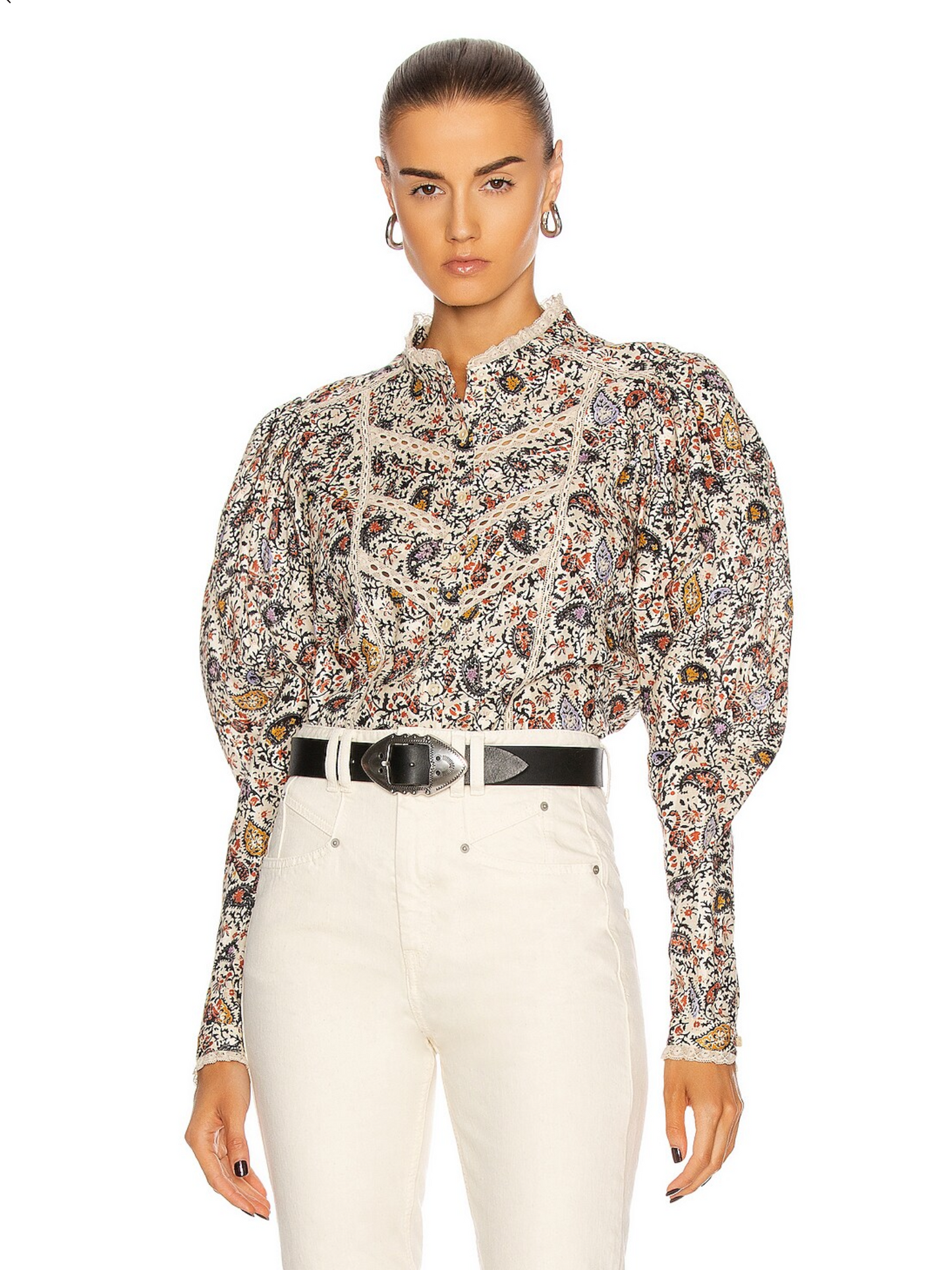 Isabel Marant Etoile Reafi Blouse, SIZE 34