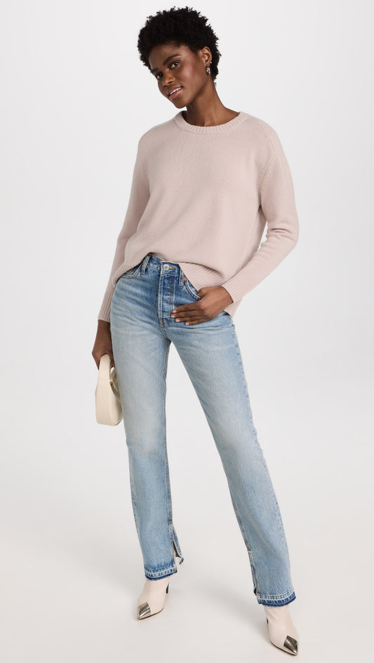 James Perse Recycled Cashmere Sweater, (OVERSIZED) SIZE 0