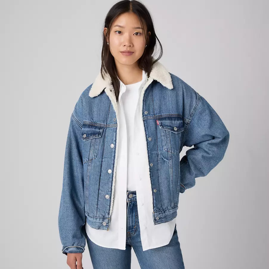Levi's '90s Sherpa Trucker Jacket, MEDIUM
