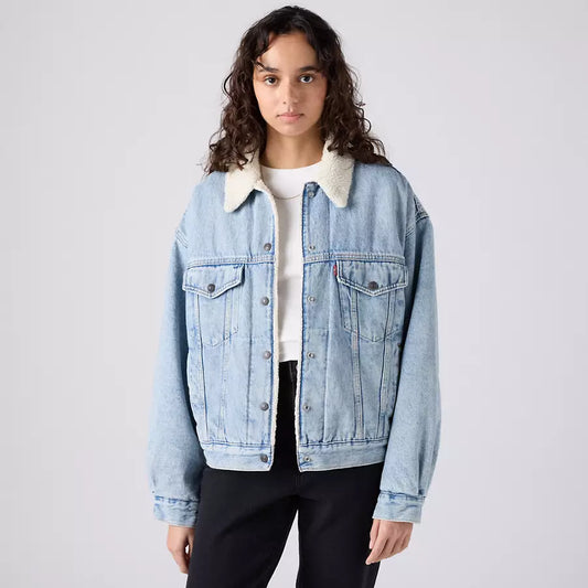 Levi's '90s Sherpa Trucker Jacket, Morning sunlight, Small