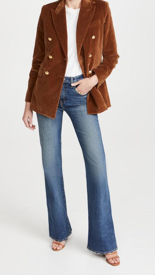 NILI LOTAN Celia Classic Wash Jeans, SIZE 28