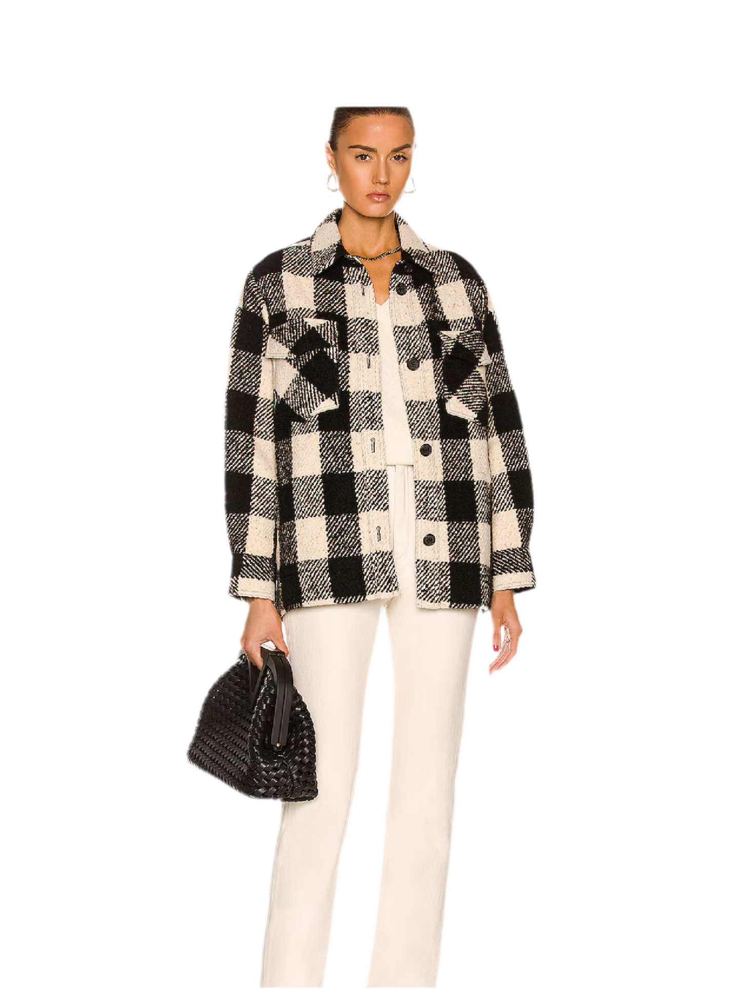 NILI LOTAN Lenore Barn Coat, Medium