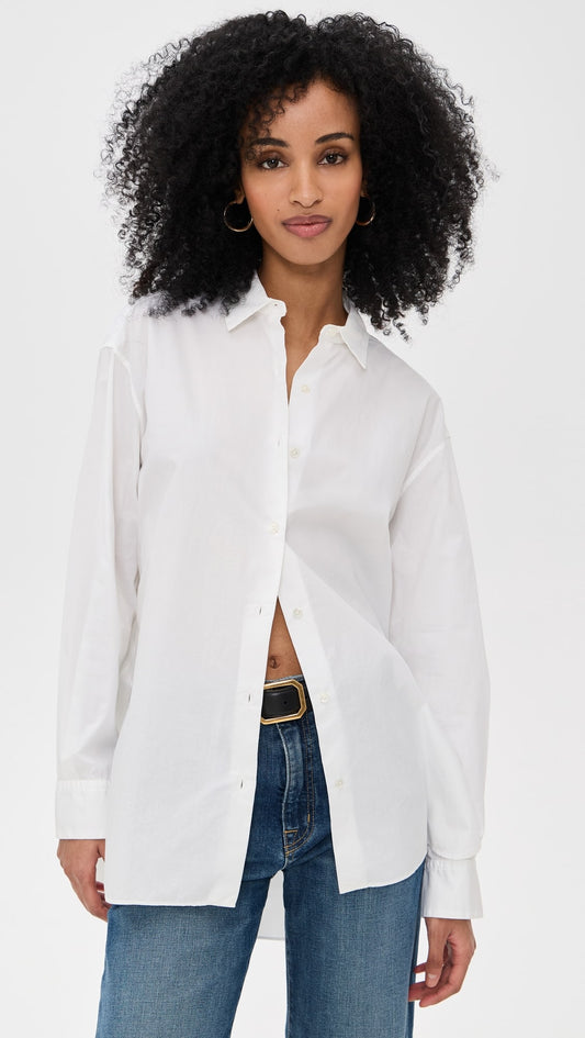 Nili Lotan Yorke Shirt, SMALL (OVERSIZED)