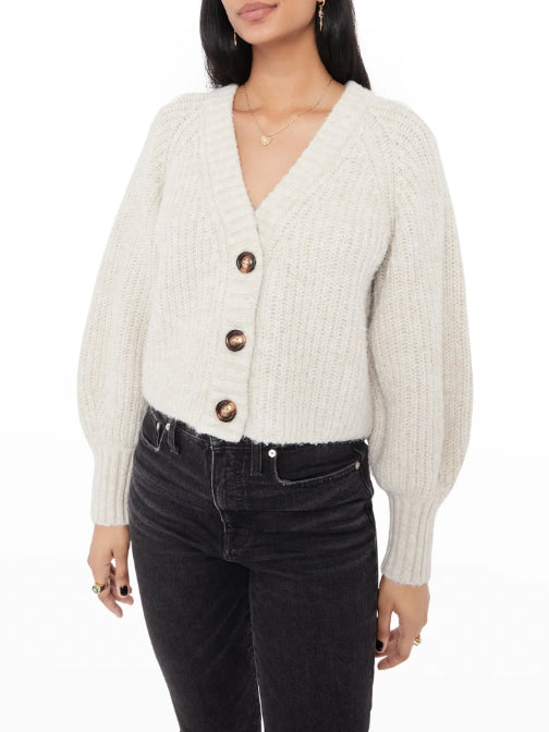 REBECCA MINKOFF Zoya Cardigan, XSMALL (oversized)